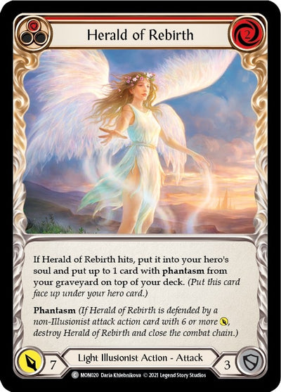 Herald of Rebirth (Red) (20) [MON]