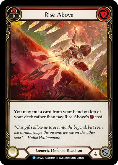 Rise Above (Red) (257) [MON]