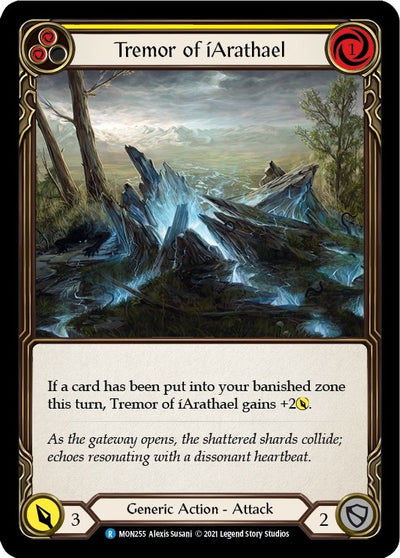 Tremor of iArathael (Yellow) (255) [MON]