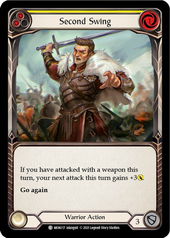 Second Swing (Yellow) (117) [MON] - Flesh and Blood TCG Single