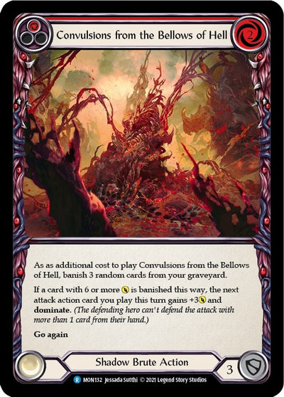Convulsions from the Bellows of Hell (Red) (132) [MON]