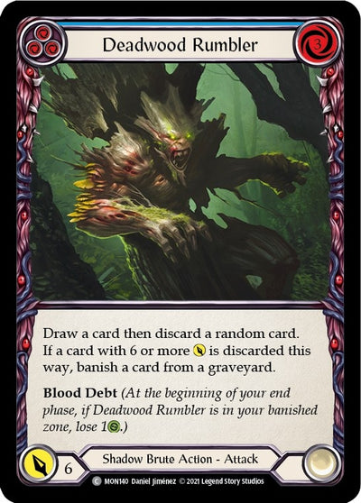 Deadwood Rumbler (Blue) (140) [MON]