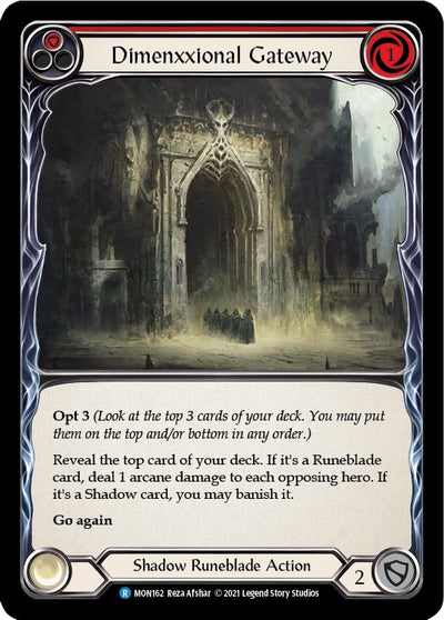 Dimenxxional Gateway (Red) (162) [MON]