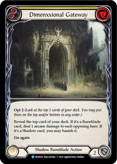 Dimenxxional Gateway (Yellow) (163) [MON]