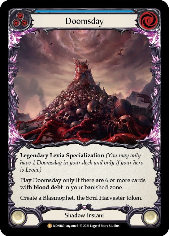 Doomsday (189) [MON] - Flesh and Blood TCG Single