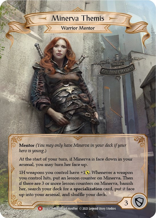 Minerva Themis (2) [BOL] - Flesh and Blood TCG Single
