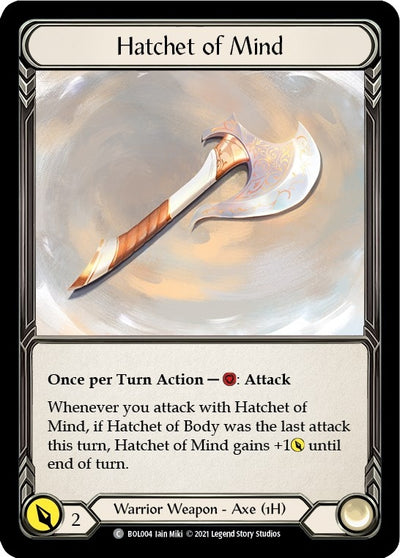 Hatchet of Mind (4) [BOL]