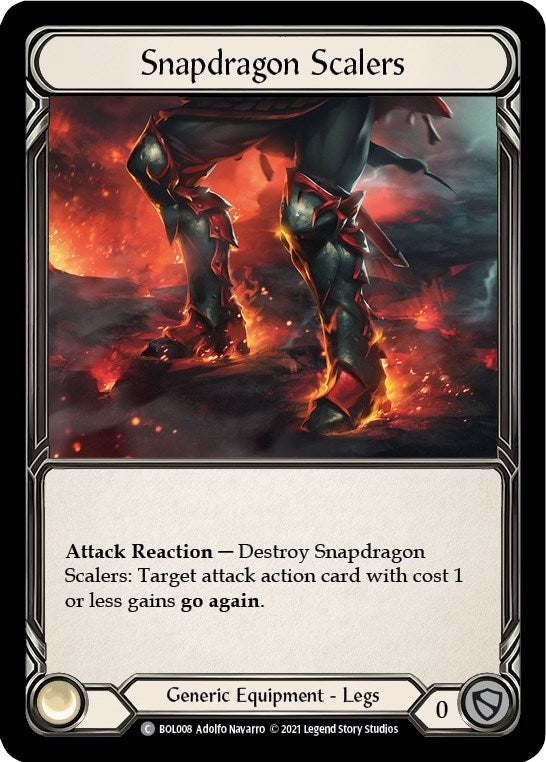 Snapdragon Scalers (8) [BOL] - Flesh and Blood TCG Single