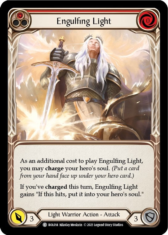 Engulfing Light (Red) (14) [BOL] - Flesh and Blood TCG Single