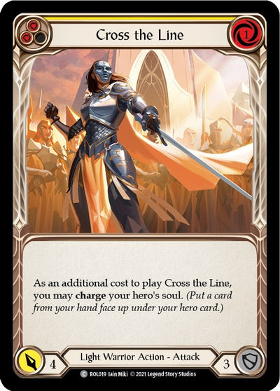 Cross the Line (Yellow) (19) [BOL]