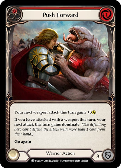 Push Forward (Red) (30) [BOL]