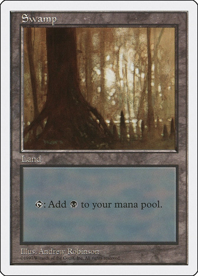 Swamp (441) (441) [5ED] - MTG Single