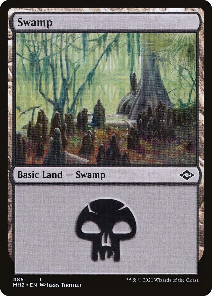 Swamp (485) (485) [MH2] - MTG Single