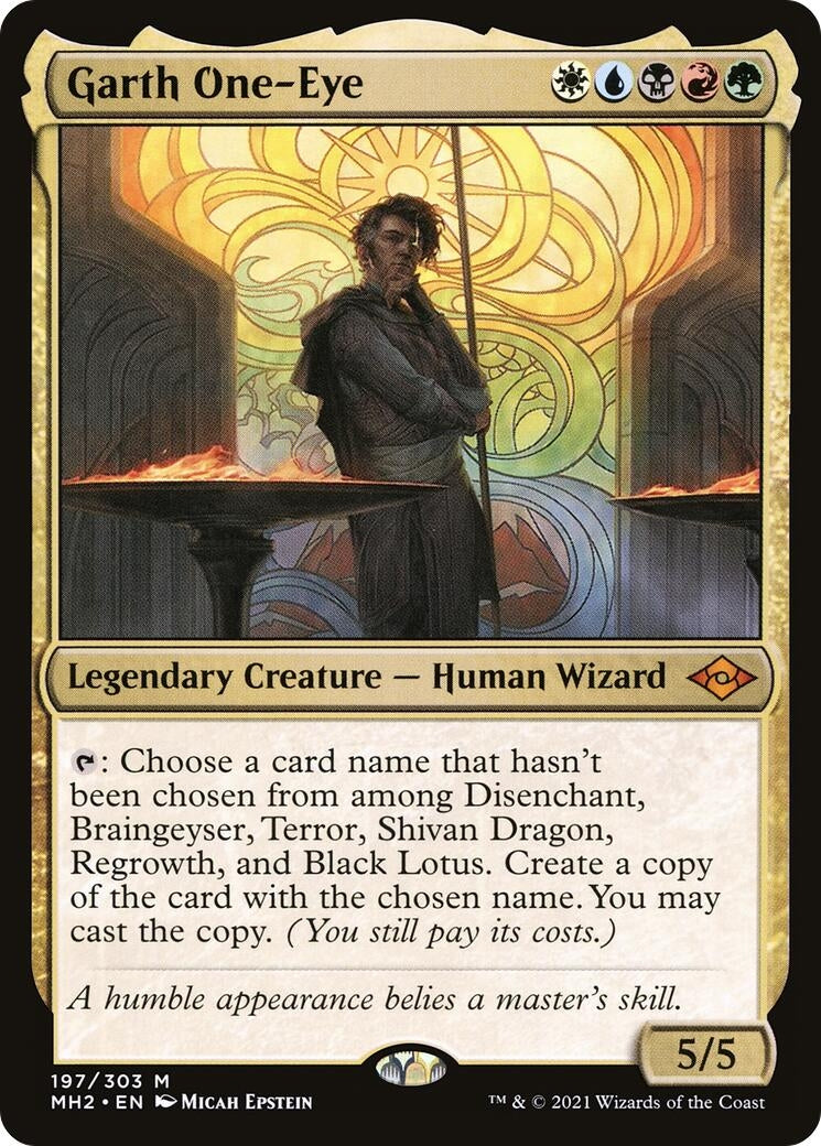 Garth One-Eye (197) [MH2] - MTG Single