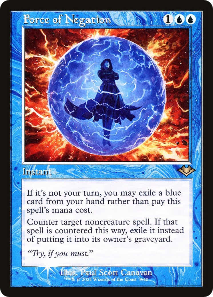Force of Negation (Retro Frame) (9) [MH1] - MTG Single