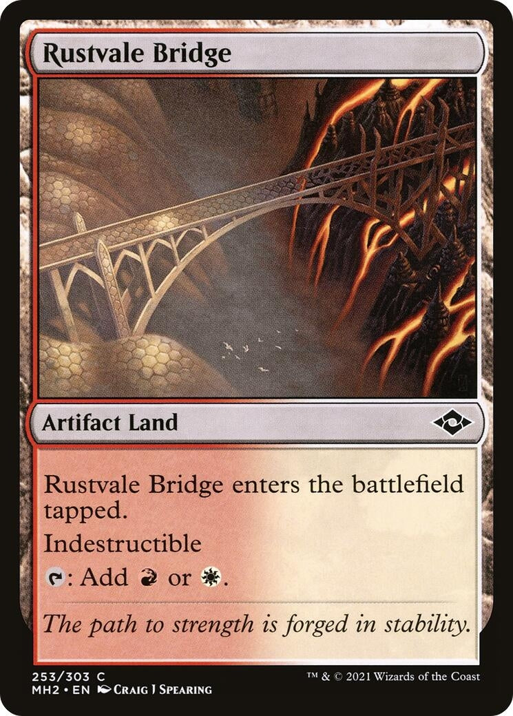 Rustvale Bridge (253) [MH2] - MTG Single