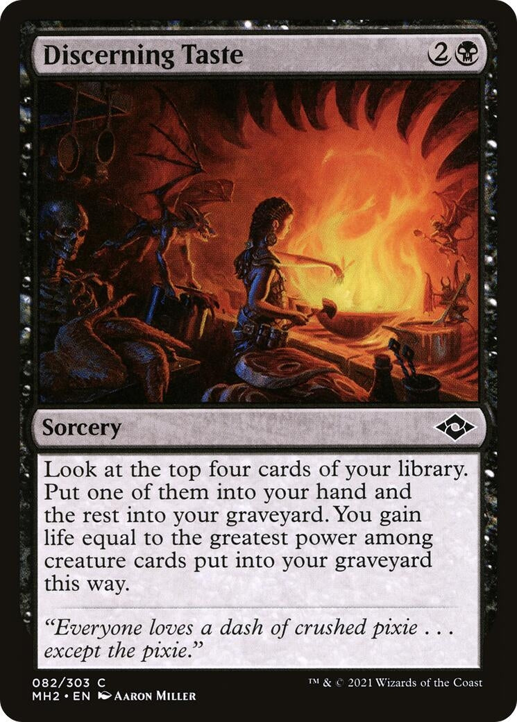 Discerning Taste (82) [MH2] - MTG Single