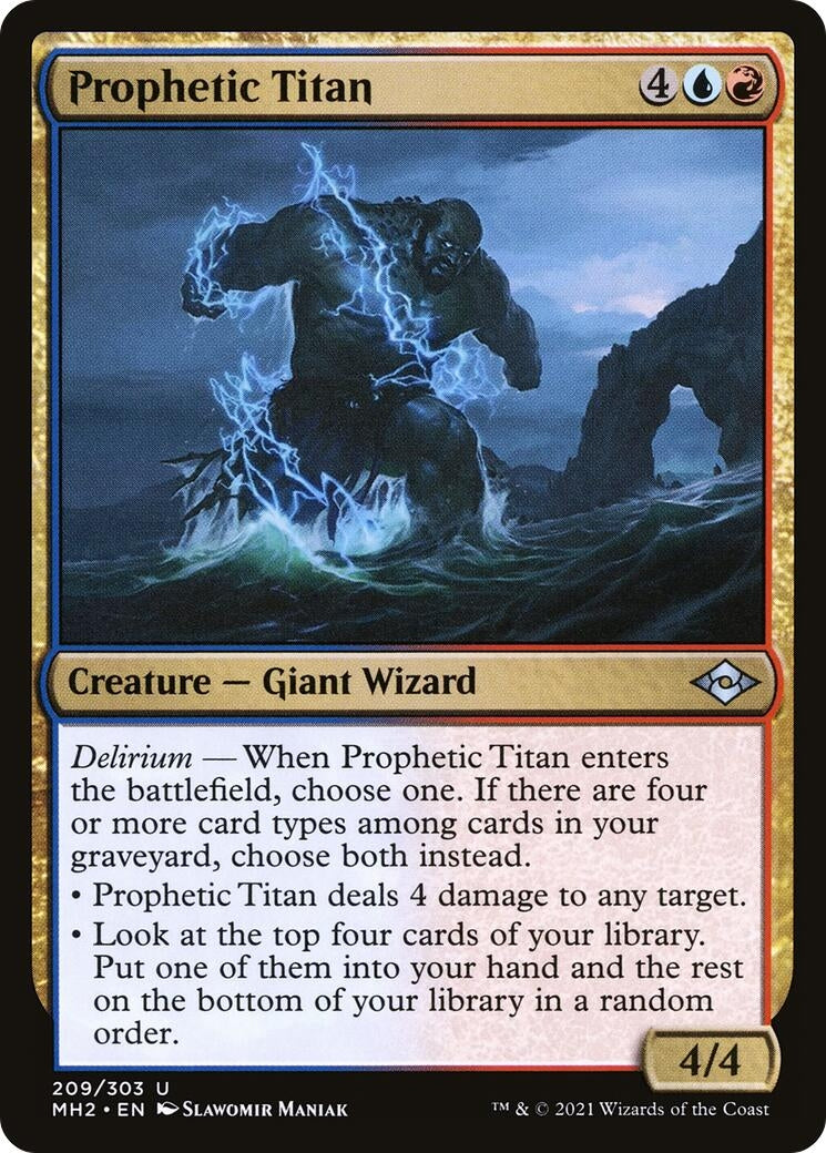 Prophetic Titan (209) [MH2] - MTG Single