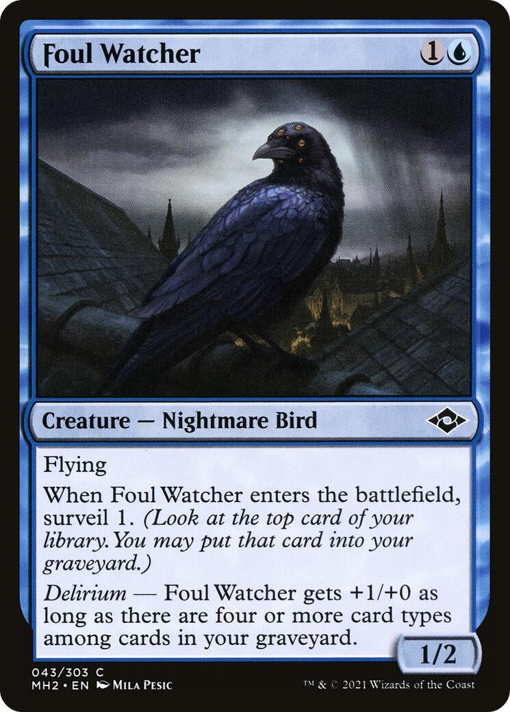 Foul Watcher (43) [MH2] - MTG Single