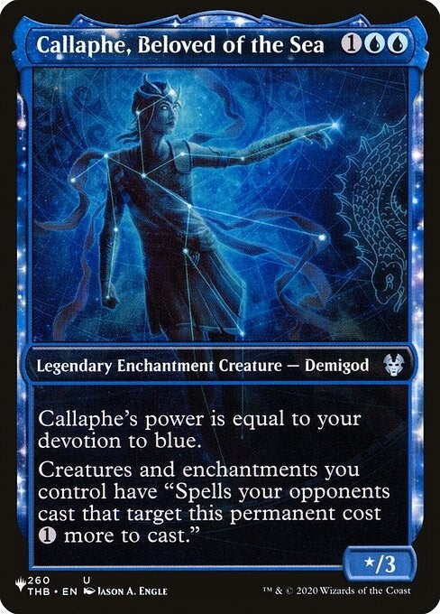 Callaphe Beloved of the Sea (Showcase) (260) [LIST] - MTG Single