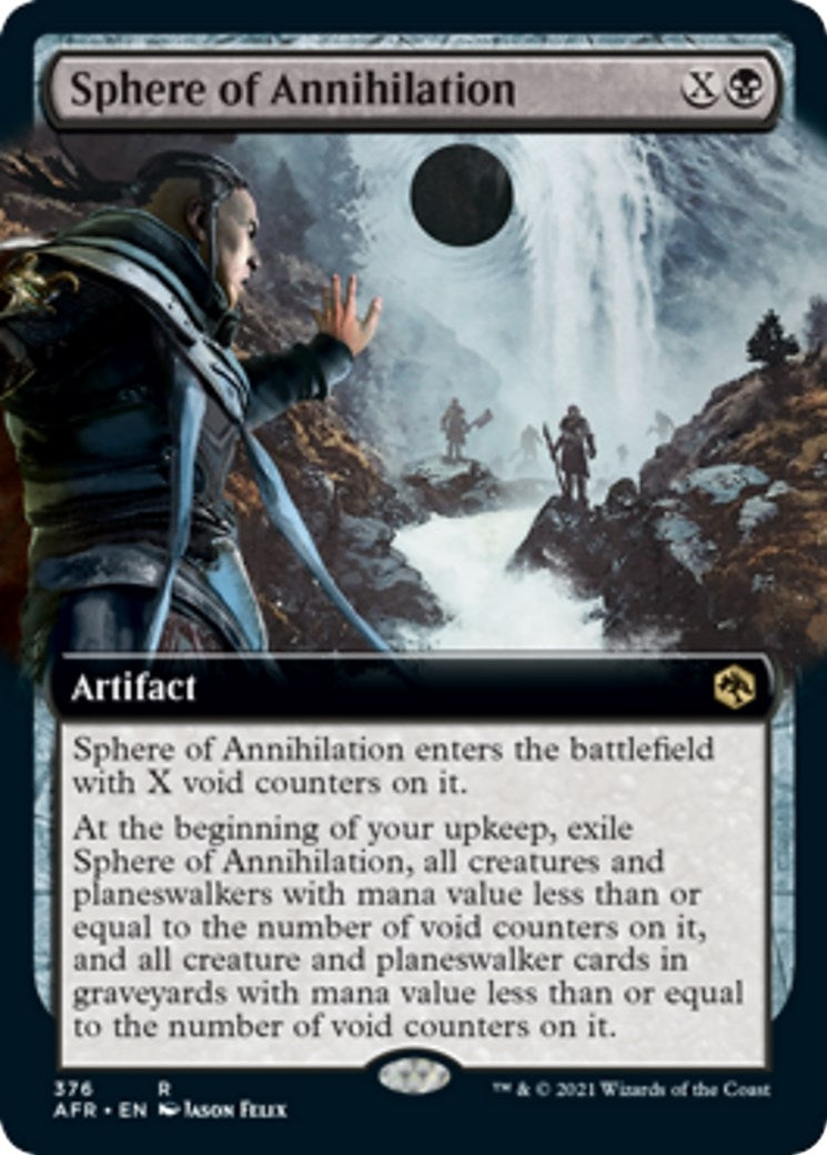 Sphere of Annihilation (Extended Art) (376) [AFR] - MTG Single