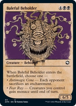 Baleful Beholder (Showcase) (311) [AFR] - MTG Single