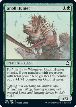 Gnoll Hunter (185) [AFR] - MTG Single