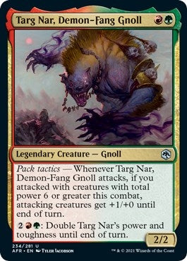 Targ Nar Demon-Fang Gnoll (234) [AFR] - MTG Single