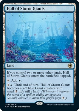 Hall of Storm Giants (257) [AFR] - MTG Single