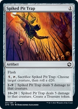 Spiked Pit Trap (251) [AFR] - MTG Single
