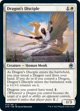 Dragon’s Disciple (13) [AFR] - MTG Single