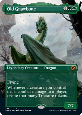 Old Gnawbone (Borderless) (296) [AFR] - MTG Single
