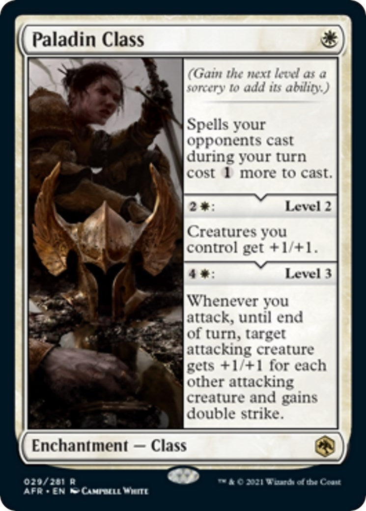Paladin Class (29) [AFR] - MTG Single