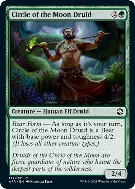 Circle of the Moon Druid (177) [AFR] - MTG Single