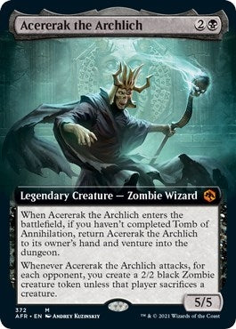 Acererak the Archlich (Extended Art) (372) [AFR]