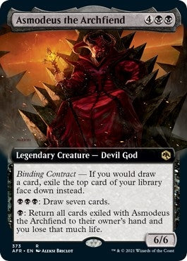 Asmodeus the Archfiend (Extended Art) (373) [AFR] - MTG Single