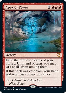 Apex of Power (114) [AFC] - MTG Single