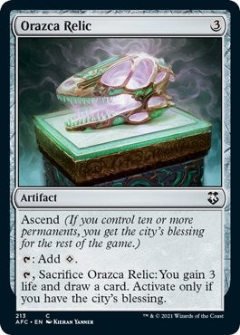Orazca Relic (213) [AFC] - MTG Single