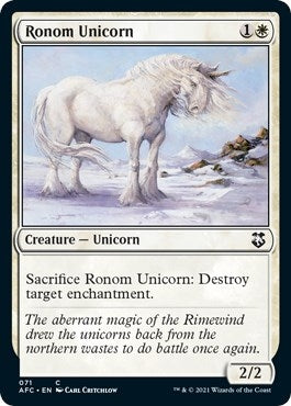 Ronom Unicorn (71) [AFC] - MTG Single