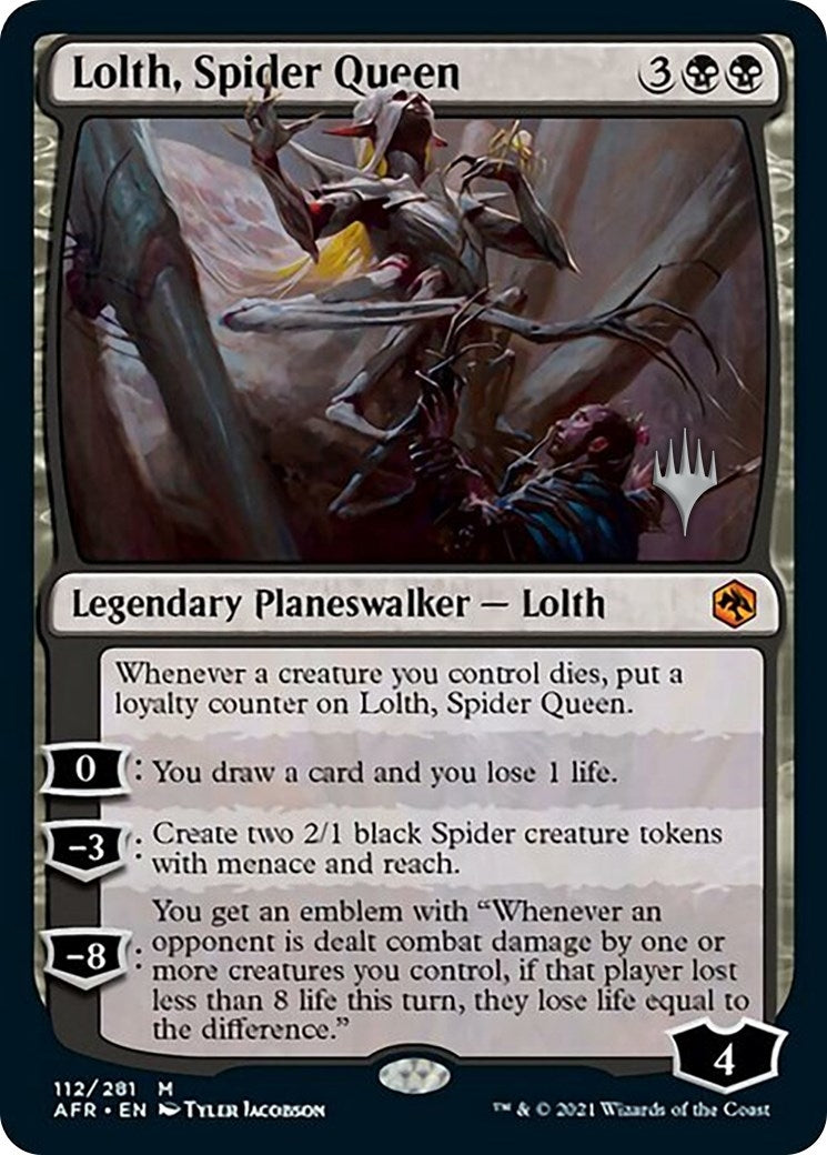 Lolth Spider Queen (112) [PPAFR] - MTG Single