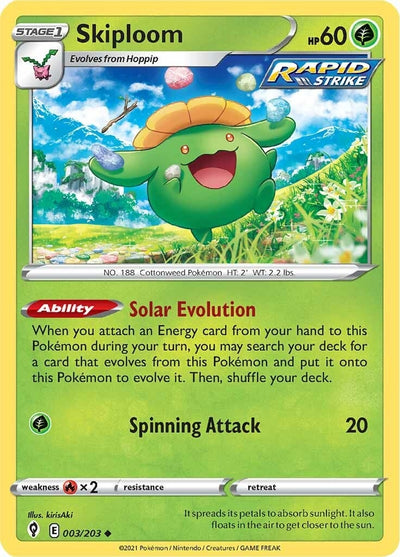 Skiploom (003/203) (SWSH07)