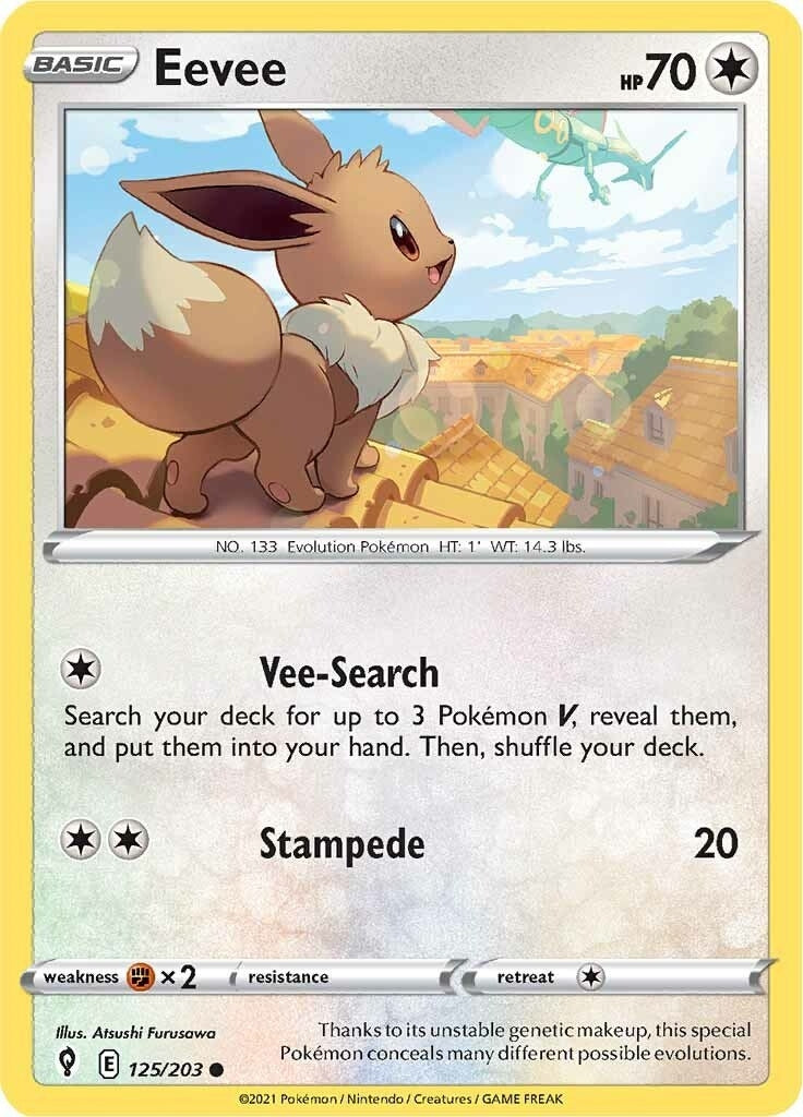 Eevee (125/203) (SWSH07)