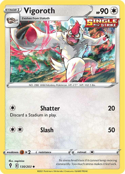 Vigoroth (130/203) (SWSH07)