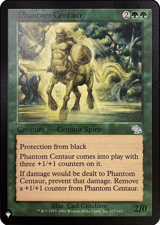 Phantom Centaur (Misprint) (127) [LIST] - MTG Single