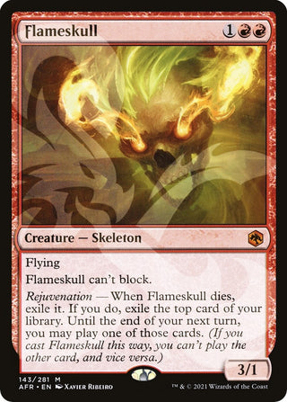 Flameskull (143) [AFR&] - MTG Single