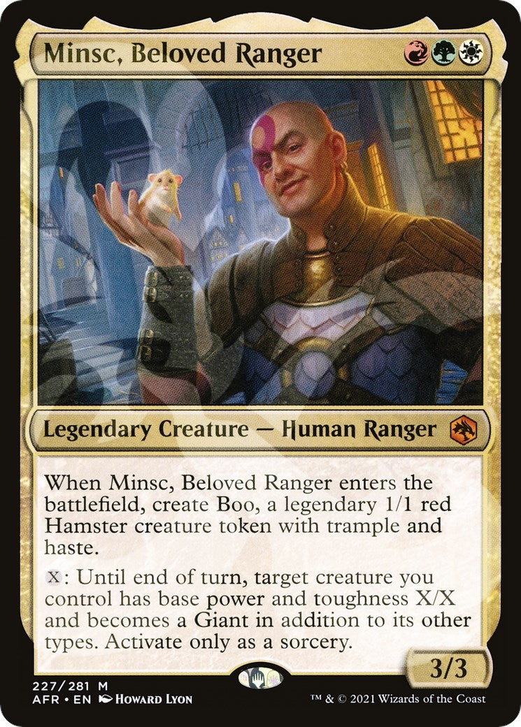 Minsc Beloved Ranger (227) [AFR&] - MTG Single