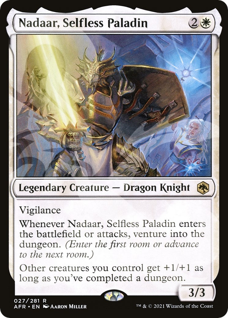 Nadaar Selfless Paladin (27) [AFR&] - MTG Single
