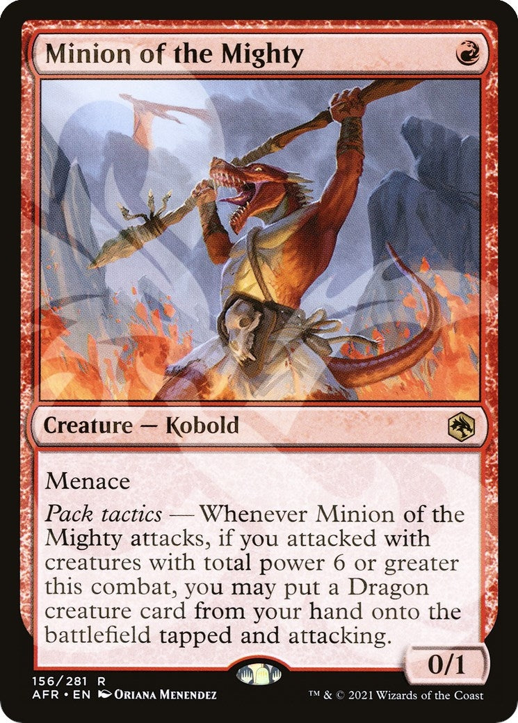 Minion of the Mighty (156) [AFR&] - MTG Single