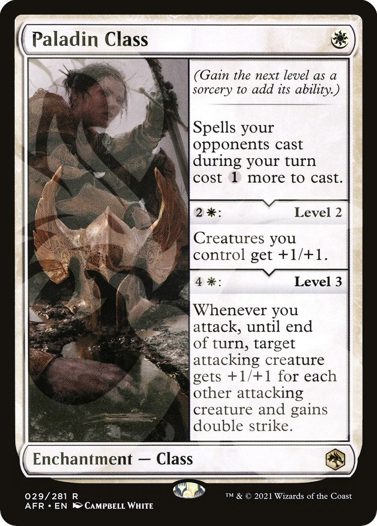 Paladin Class (29) [AFR&] - MTG Single