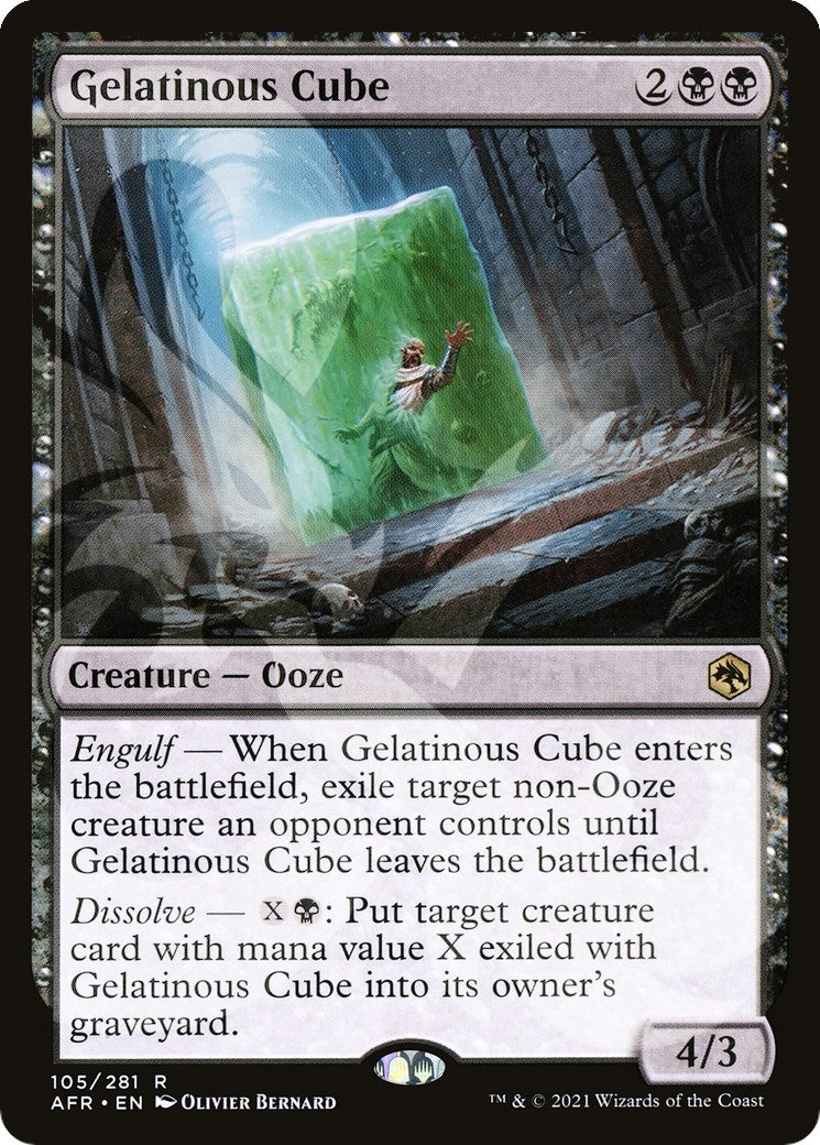 Gelatinous Cube (105) [AFR&] - MTG Single